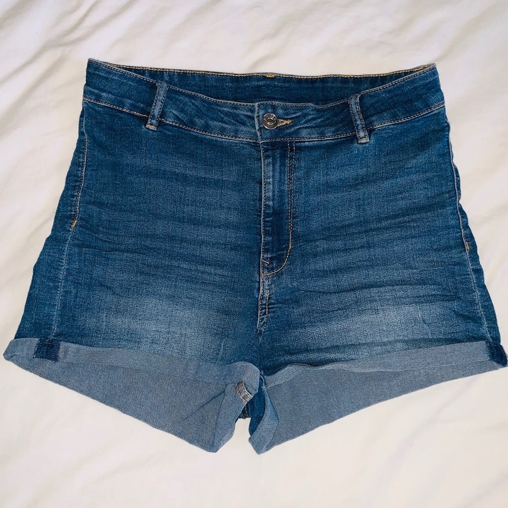 Denim shorts
